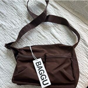 Baggu Coffee Cargo Crossbody Bag